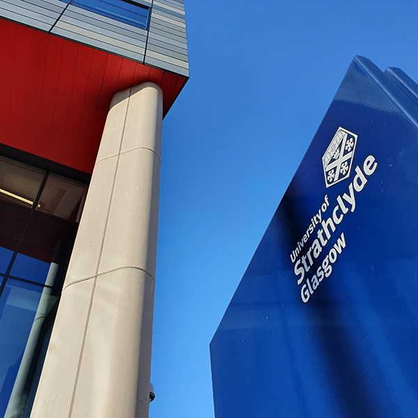 University of Strathclyde sign